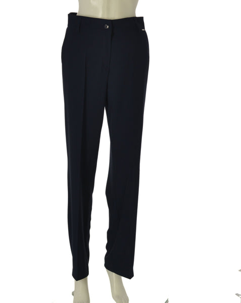 PANTALONE DONNA PERLA TASCHE BOTTONE CERNIERA ELAGANTE ART. 2552
