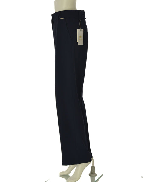 PANTALONE DONNA PERLA TASCHE BOTTONE CERNIERA ELAGANTE ART. 2552