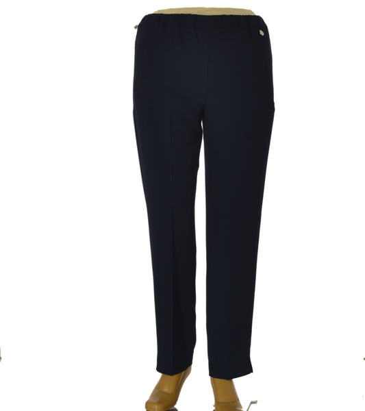 PANTALONI DONNA PERLA TAGLIE OVER ELASTICO STRASS SPACCHETTI ART. 2557