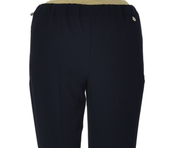 PANTALONI DONNA PERLA TAGLIE OVER ELASTICO STRASS SPACCHETTI ART. 2557