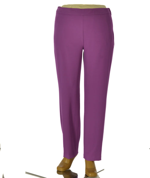 PANTALONI DONNA ELISA CASTELLI TAGLIE OVER ELASTICO ZIP ART. 18103