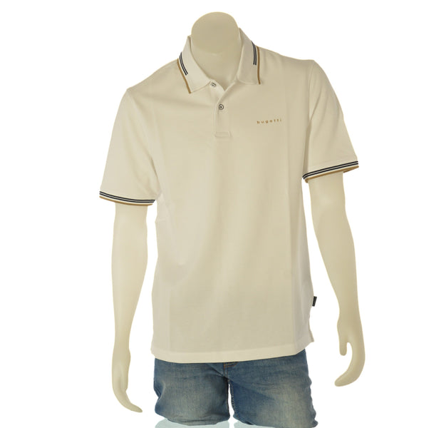 POLO UOMO BUGATTI PIQUET SPACCHETTI MANICA CORTA ART. 8150 75031