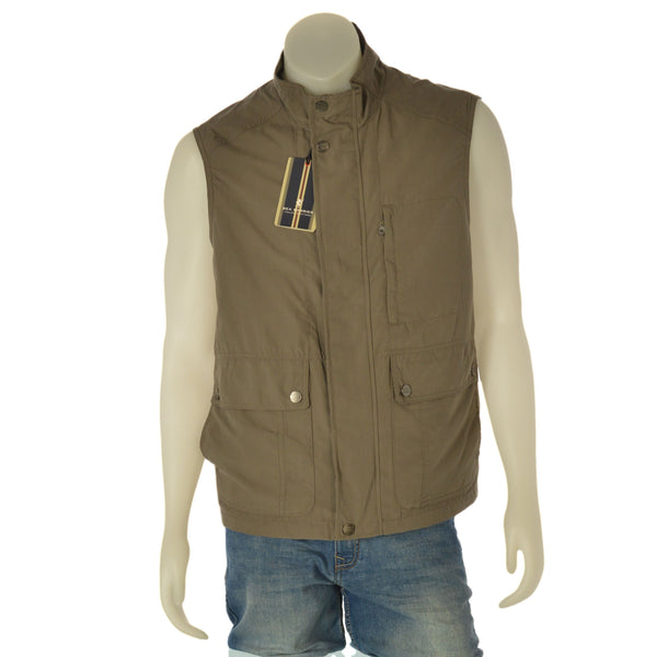 GILET UOMO SEA BARRIER ZIP BOTTONI TASCHE ART. NEW-JAZIO-05