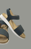 SANDALO INBLU DONNA  ART VT000003 CHIUSURA A STRAPPO PLANTARE TRASPIRANTE LEGGERI