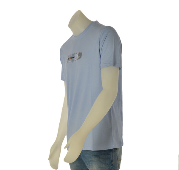T-SHIRT UOMO COTONE 100%  COVERI STAMPA LOGO FRONTALE GIROCOLLO ART. TJ4449