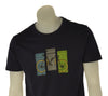 T-SHIRT UOMO COVERI PARICOLLO STAMPA LOGO FRONTALE  COTONE  MANICA CORTA ART. TJ4450
