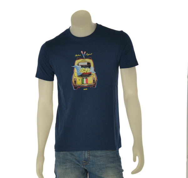 T-SHIRT UOMO COTONE 100%  CLOUSE UP PARICOLLO MANICA CORTA STAMPA ART. CLT287