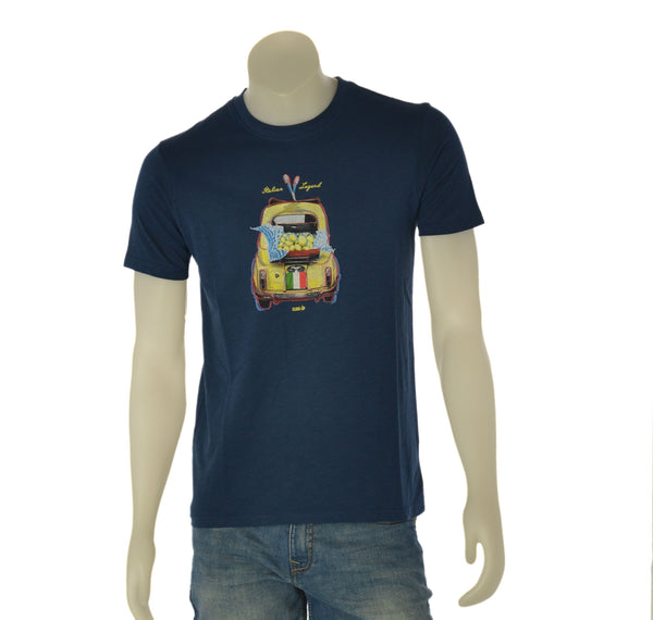 T-SHIRT UOMO COTONE 100%  CLOUSE UP PARICOLLO MANICA CORTA STAMPA ART. CLT287