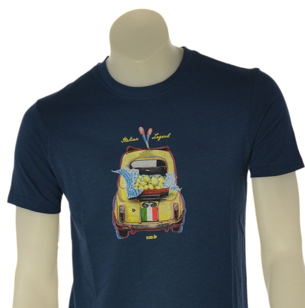 T-SHIRT UOMO COTONE 100%  CLOUSE UP PARICOLLO MANICA CORTA STAMPA ART. CLT287
