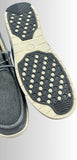 SCARPE UOMO LUMBERJECK MOCASSINO CASUAL TESSUTO JEANS STRINGHE SUOLA FLESSIBILE CONFORT TRASPEIRANTE ART SMG9312