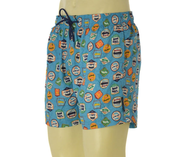 BOXER MARE UOMOYSABEL MORA FANTASIA ELASTICO COULISSE TASCHE SLIP INTERNO ART. 90305