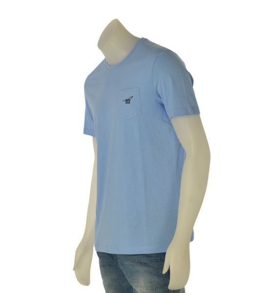 T-SHIRT UOMO HENRY COTONS COTONE TASCHINO PARICOLLO LOGO ART. TS616038