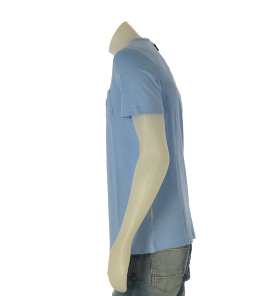 T-SHIRT UOMO HENRY COTONS COTONE TASCHINO PARICOLLO LOGO ART. TS616038