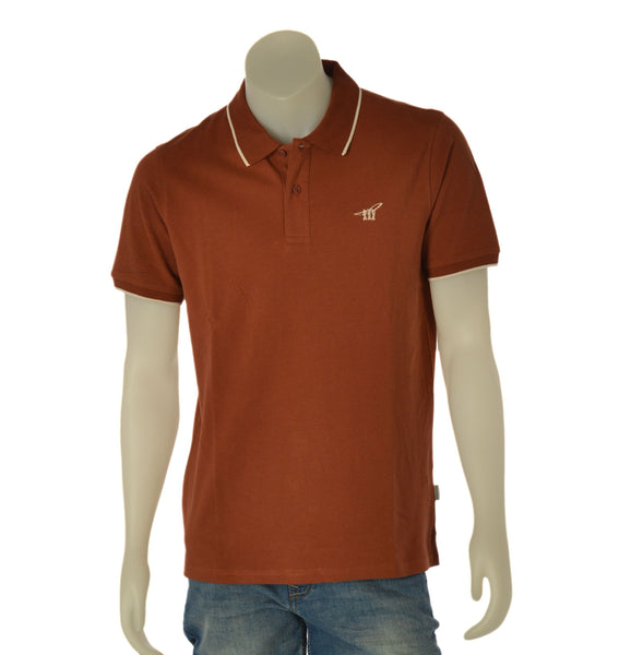 POLO UOMO HENRY COTTON S PIQUET COTONE MANICA CORTA SPACCHETTI LOGO ART. 626122
