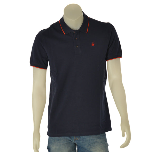 POLO UOMO BEVERLY HILLS POLO CLUB MANICA CORTA PIQUET COTONE ART. P42563