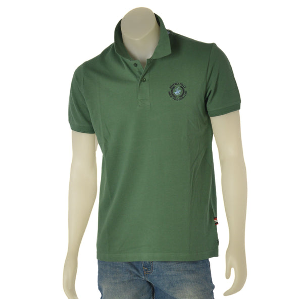 POLO UOMO BEVERLY HILLS POLO CLUB MANICA CORTA LOGO SPACHHETTI PIQUET COTONE ART. P426171