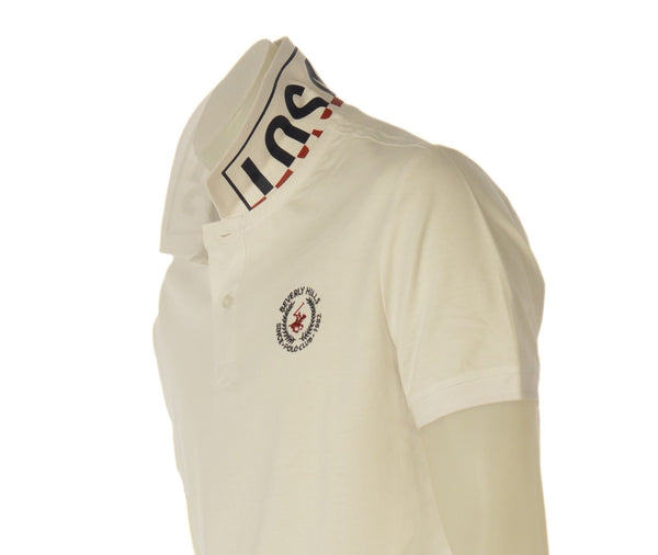 POLO UOMO BEVERLY HILLS POLO CLUB MANICA CORTA LOGO SPACHHETTI PIQUET COTONE ART. P426171