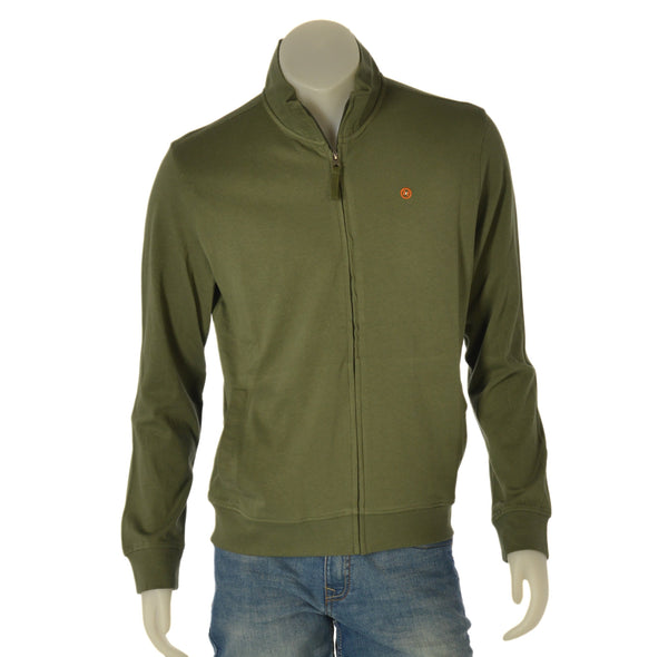 FELPA UOMO P-CLUB JERSEY COTONE FULL ZIPTASCHE POLSINI ART. DRACON