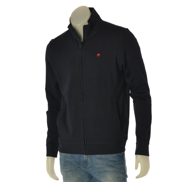 FELPA UOMO P-CLUB JERSEY COTONE FULL ZIPTASCHE POLSINI ART. DRACON