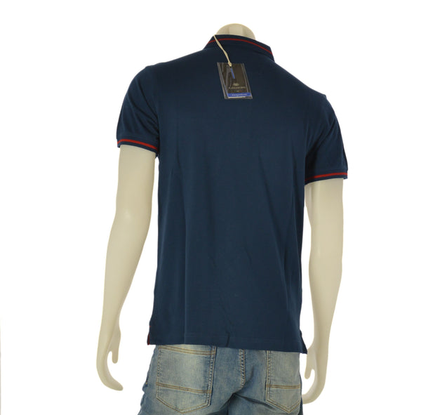 POLO UOMO IL GRANCHIO MANICA CORTA PIQUET COTONE SPACCHETTI LOGO ART. 52LGR56