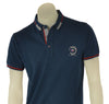 POLO UOMO IL GRANCHIO MANICA CORTA PIQUET COTONE SPACCHETTI LOGO ART. 52LGR56