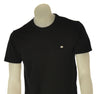 T-SHIRT UOMO IL GRANCHIO PARICOLLO MANICA CORTA BASICA LOGO JERSEY COTONE ART. GR01