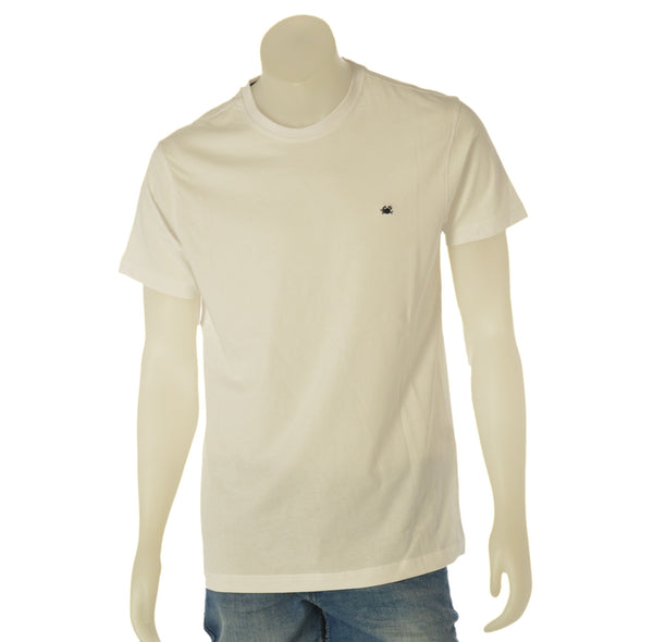 T-SHIRT UOMO IL GRANCHIO PARICOLLO MANICA CORTA BASICA LOGO JERSEY COTONE ART. GR01
