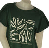 T-SHIRT DONNA TIFFOSI MANICA CORTA PARICOLLO STAMPA RICAMO  COTONE ART. 10059899