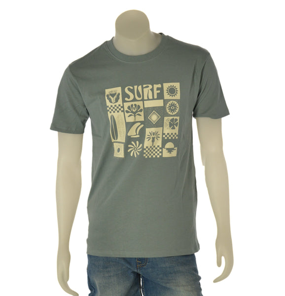 T-SHIRT UOMO LOSAN PARICOLLO MANICA CORTA STAMPA COTONE ART. LMNAP0103-25011