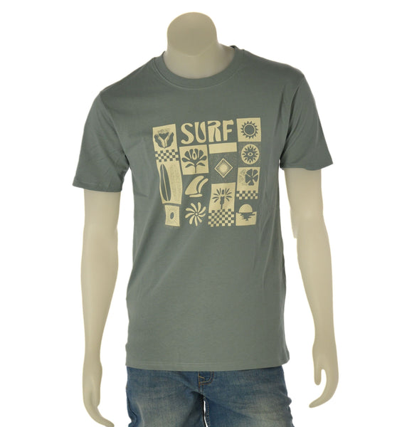 T-SHIRT UOMO LOSAN PARICOLLO MANICA CORTA STAMPA COTONE ART. LMNAP0103-25011