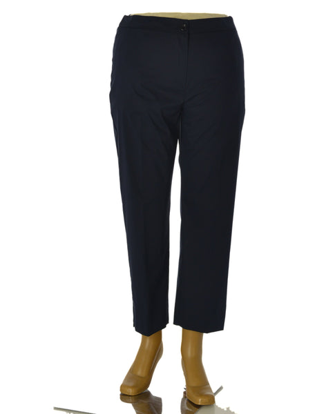 PANTALONI DONNA ELISA CASTELLI  TAGLIE OVER ZIP ELASTICO COTONE ELASTICIZZATO ART. 1885