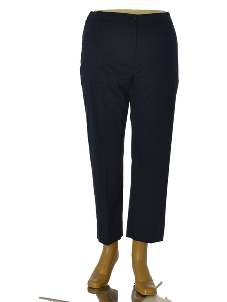 PANTALONI DONNA ELISA CASTELLI  TAGLIE OVER ZIP ELASTICO COTONE ELASTICIZZATO ART. 1885
