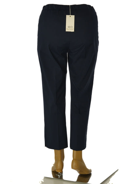 PANTALONI DONNA ELISA CASTELLI  TAGLIE OVER ZIP ELASTICO COTONE ELASTICIZZATO ART. 1885