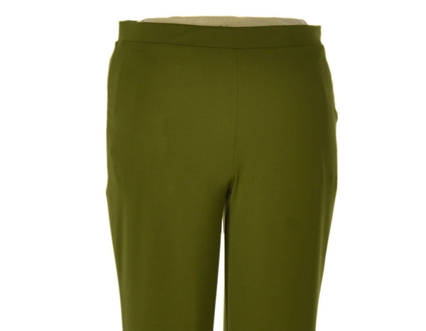 PANTALONI DONNA ELISA CASTELLI  TAGLIE OVER MAGLINA ELASTICO PALAZZO ART. 1871