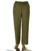 PANTALONI DONNA ELISA CASTELLI TAGLIE OVER ELASTICO COULISSE TASCHE ART. 1891
