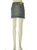 GONNA JEANS DONNA TIFFOSI CORTA SFRANGIATA BORCHIE ZIP ART. 10059666
