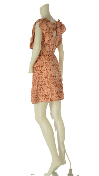 ABITO DONNA TIFFOSI FANTASIA RUCHES  BALZA ELASTICO VITA VISCOSA ART. 10059543