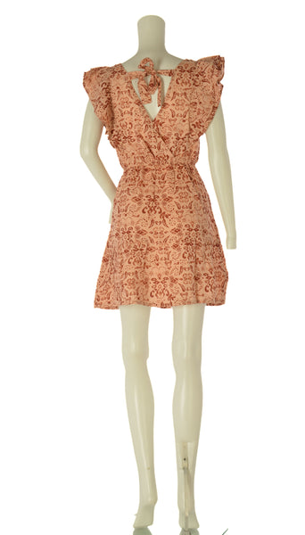 ABITO DONNA TIFFOSI FANTASIA RUCHES  BALZA ELASTICO VITA VISCOSA ART. 10059543