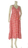 ABITO DONNA LOSAN LUNGO FANTASIA  SPALLINE BALZA SVASATO COTONE ART. LWMAP0401-25031