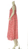 ABITO DONNA LOSAN LUNGO FANTASIA  SPALLINE BALZA SVASATO COTONE ART. LWMAP0401-25031