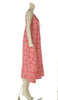 ABITO DONNA LOSAN LUNGO FANTASIA  SPALLINE BALZA SVASATO COTONE ART. LWMAP0401-25031