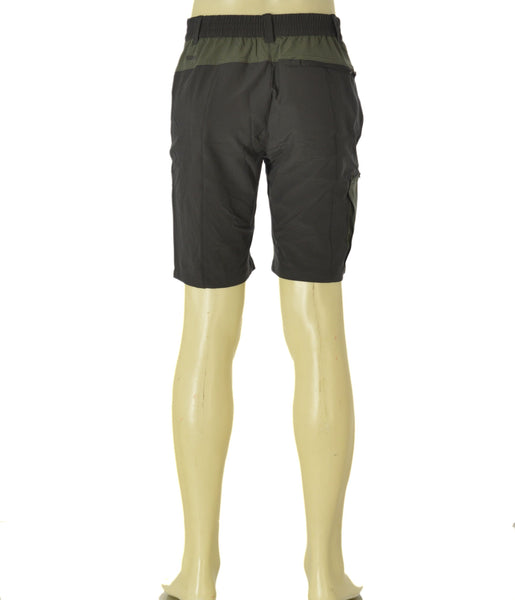 BERMUDA OUTDOOR UOMO BRUGI ELASTICO BOTTONE CERNIERA MULTI TASCHE TECNICO ART. NA4R T04H 4C