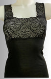 MAGLIA INTIMA DONNA RAGAZZA COTONE FILO DI SCOZIA PIZZO TRE VI ART.