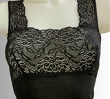 MAGLIA INTIMA DONNA RAGAZZA COTONE FILO DI SCOZIA PIZZO TRE VI ART.
