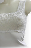 MAGLIA INTIMA DONNA RAGAZZA COTONE FILO DI SCOZIA PIZZO TRE VI ART.