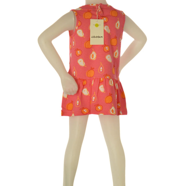 ABITO BIMBA LOSAN SMANICATO FANTASIA BALZA COTONE ART. LBGAP0501-25016