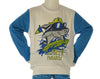PIGIAMA BAMBINO ELLEPI COTONE JERSEY FANTASIA STAMPA MANICA LUNGA ART. BI4410