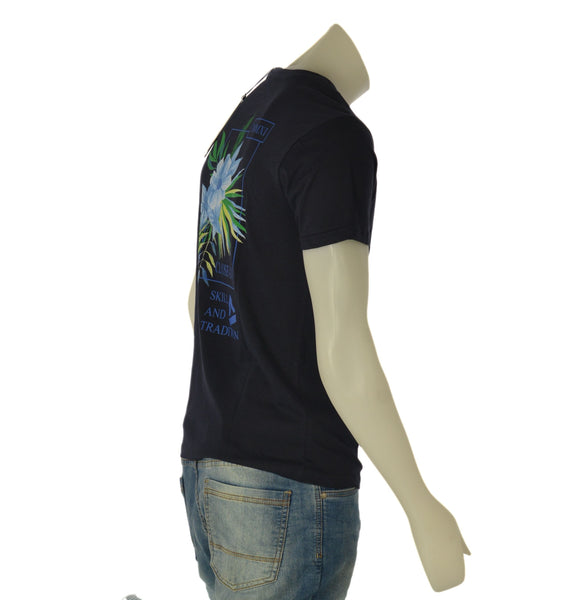 T-SHIRT UOMO  CLOSE UP PARICOLLO MANICA CORTA STAMPA COTONE ART. CLT285