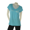 T-SHIRT DONNA CUORE A CUORE MANICA CORTA STAMPA PARICOLLO COTONE ART. WJ0589