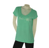 T-SHIRT DONNA CUORE A CUORE MANICA CORTA STAMPA PARICOLLO COTONE ART. WJ0589